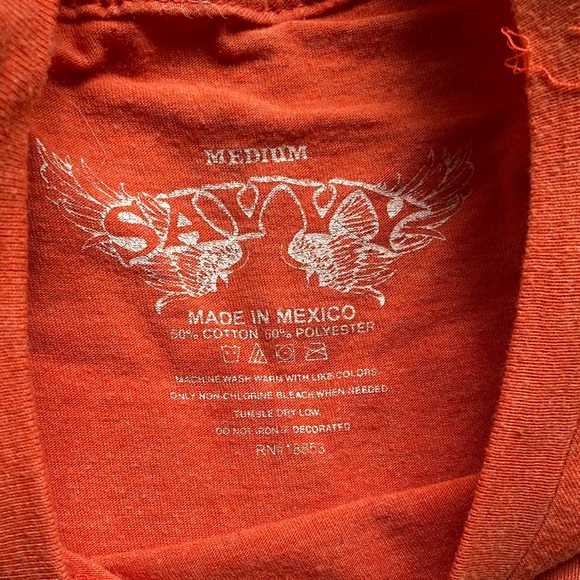 Savvy Orange Wheaties Graphic Tee - Picture 2 of 5